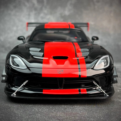 AUTOART New 1/18 scale DODGE VIPER ACR 2017 car model Static display Collection Holiday gift