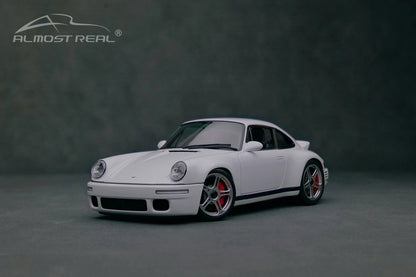 Almost Real  Diecast model 1:18  RUF SCR 2018 Realistic Car Model Collectible Holiday Gifts Static birthday gifts for  friends