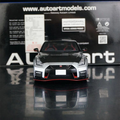 Autoart 1:18 R35 GTR 2022 JDM Simulation Limited Edition All Open Alloy Metal Static Car Model Toy Gift