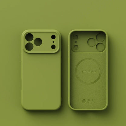 Official Liquid Silicone Magnetic Case For iPhone 17 Air 16 Plus 15 14 13 12 Pro Max  For Magsafe Wireless Charge Matte Cover