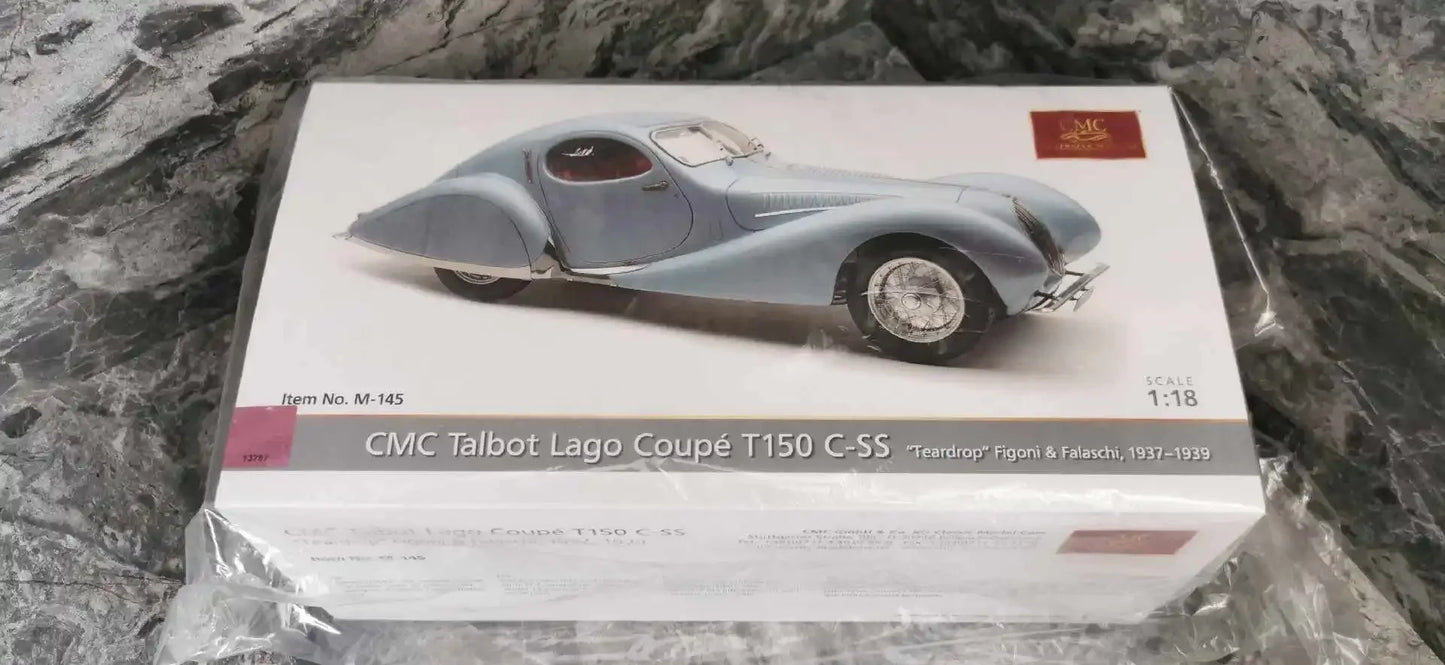 CMC 1:18 Talbot Lago Coupe T150 C-SS Alloy Fully Open Simulation Limited Edition Alloy Metal Static Car Model Toy Gift