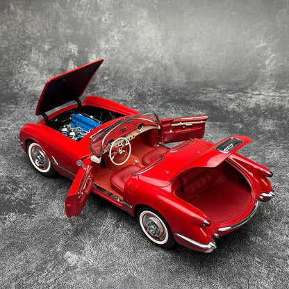 AUTOart diecast model 1/18 Corvette (1954) – Elvis Edition car model static display holiday gift collection