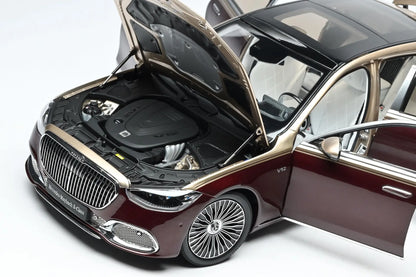 Almost Real model  1:18  BZ-Mbh S680  S-Class Alloy car model display Collection Holiday gift