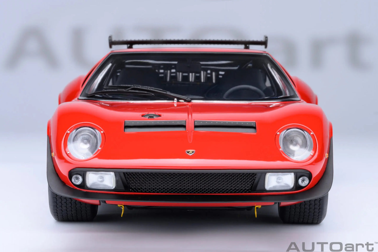 AUTOart 1:18 SCALE  Lamborghini MIURA SVR "JOTA" Car model Static ornament Collect Holiday gift