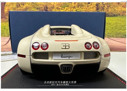 AUTOART 1:18 Bugatti  Veyron Sports car alloy car model plated interphase  Personal collection gift Compan