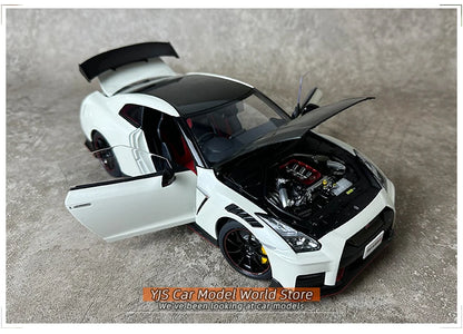 AUTOart 1:18 FOR Nissan GT-R35 NISMO 2022 SPECIAL EDITION Sports car model Car model Holiday gift Static ornament