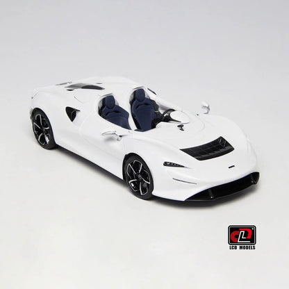 LCD Diecast car model 1:18 McLaren ELVA car model metal static display collection