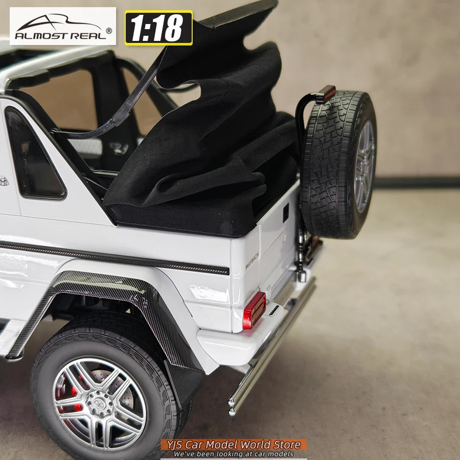 Almost Real diecast model 1:18 G 650 Landaulet G650 SUV car model alloy collection gift to friends and family