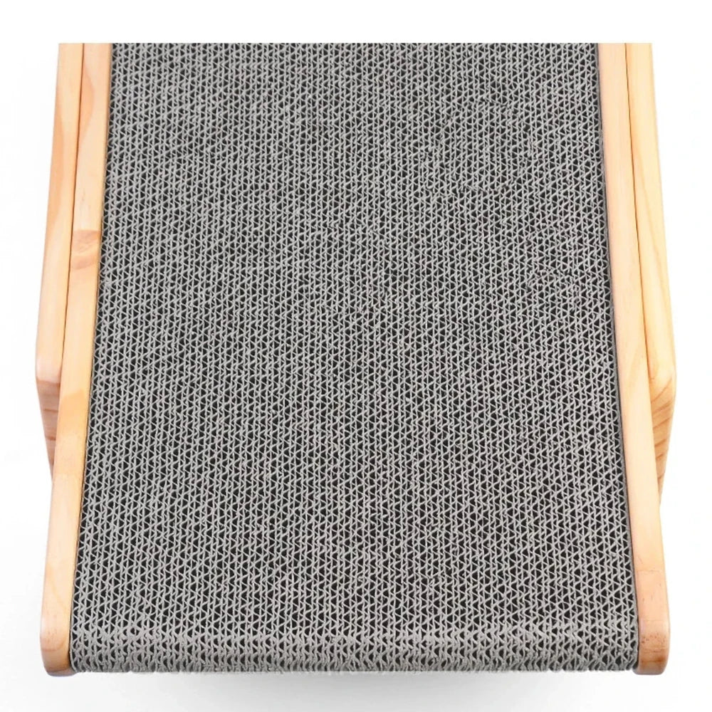 Detachable 3 in 1 wooden frame cat scratching board wear-resistant integrated vertical multi-model cat bed cat claw grinding toy