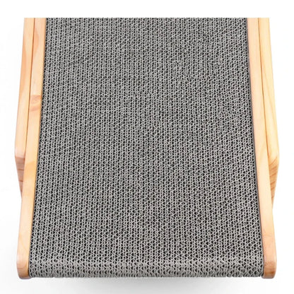Detachable 3 in 1 wooden frame cat scratching board wear-resistant integrated vertical multi-model cat bed cat claw grinding toy