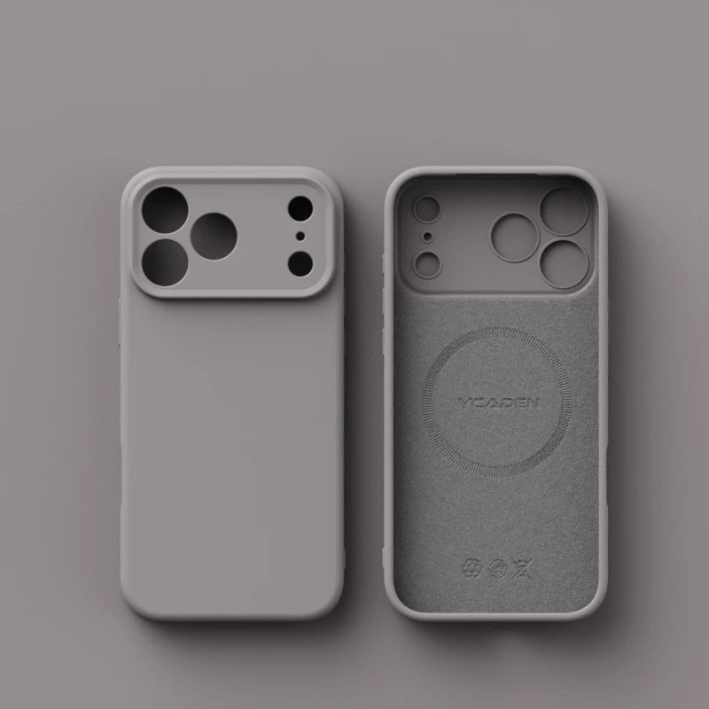 Official Liquid Silicone Magnetic Case For iPhone 17 Air 16 Plus 15 14 13 12 Pro Max  For Magsafe Wireless Charge Matte Cover