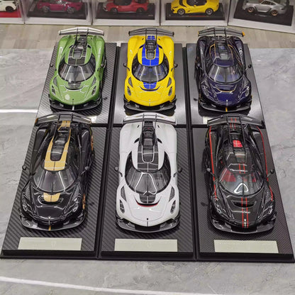 Frontiart Car Model 1/18 Koenigsegg Jesko Car Model Resin Model Limited Edition Cars Model Room Ornament Boy Collection Gift