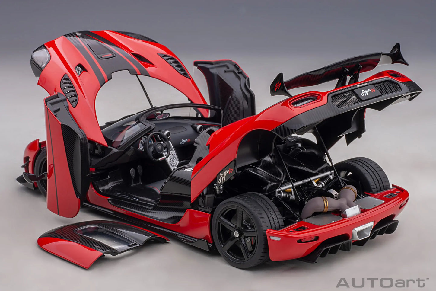 Autoart model 1/18 Scale New KOENIGSEGG AGERA RS car model Static Decorative Items Gift Collection