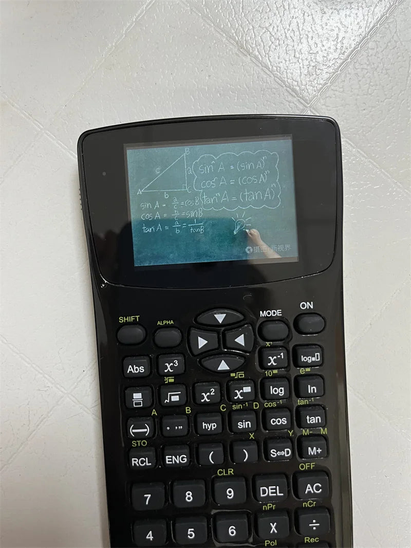 Advanced Calculator with cheating options Fashion student magic mp4 player calculator with emergency button quick response text video Screen Privacy Film ( PF)