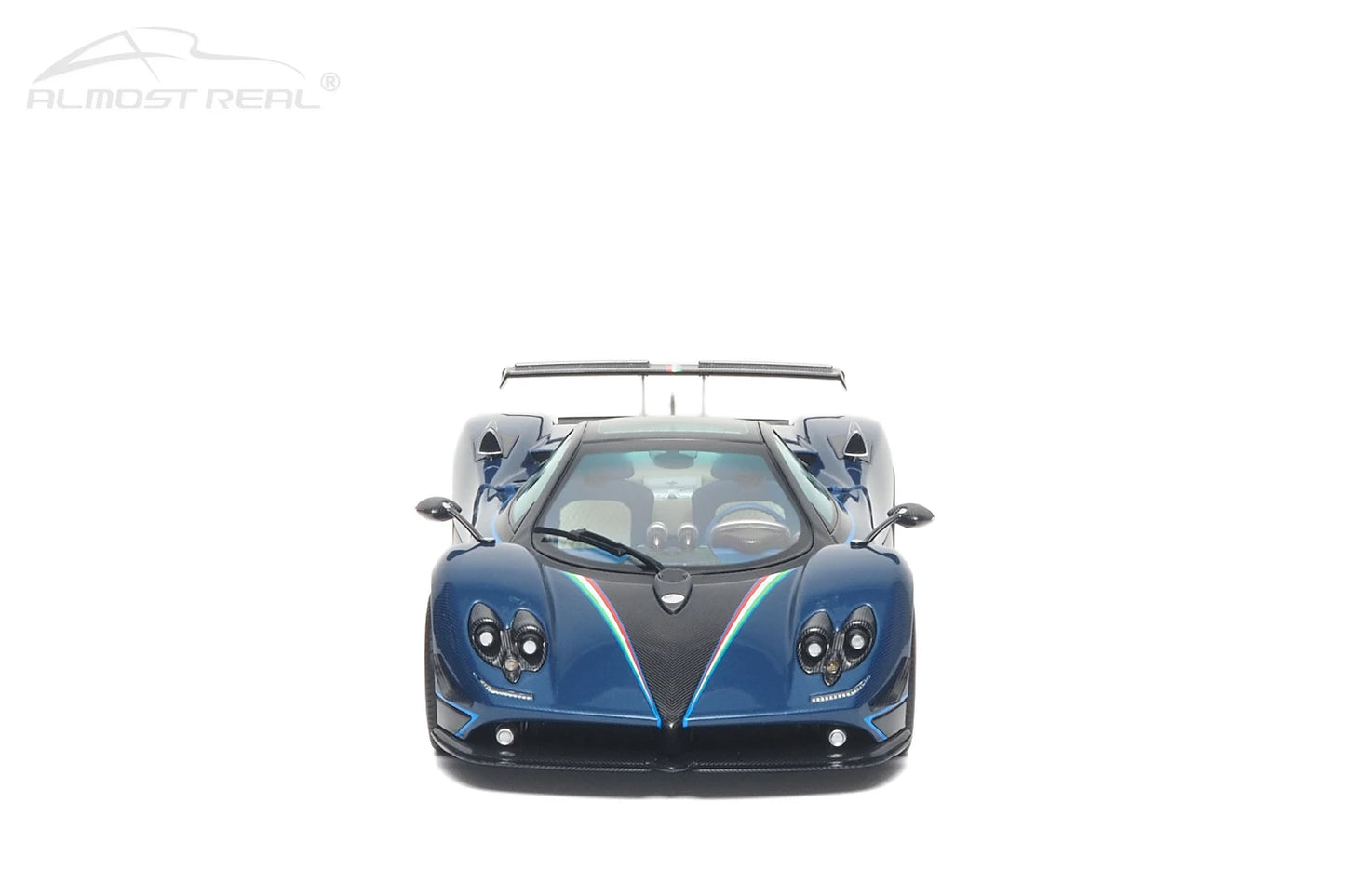 Almost Real diecast model 1:18 Pagani Zonda Tricolore - 2010  car model alloy collection gift to friends and family