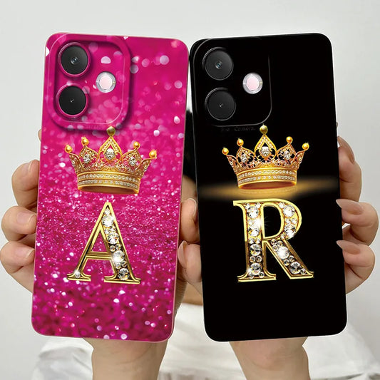 For Oppo A5 Pro 4G 5G Case Luxury Letters Couple Soft Phone Cases For OPPO A5Pro CPH2711 CPH2695 Camera Protection Back Cover