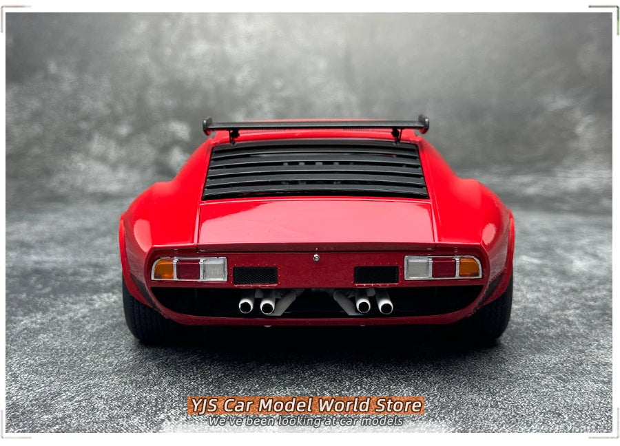 AUTOart 1:18 SCALE  Lamborghini MIURA SVR "JOTA" Car model Static ornament Collect Holiday gift