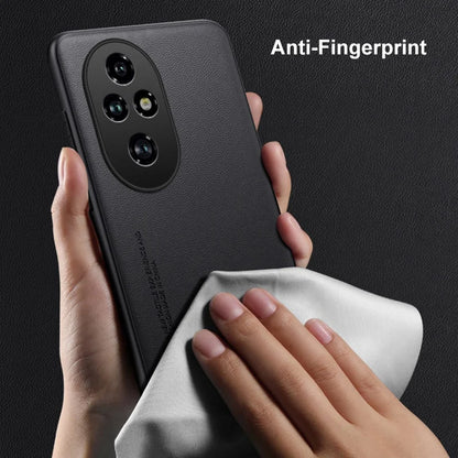Luxury PU Leather Case For Honor 200 Pro Back Cover Matte Silicone Full Protection Phone Case For Honor 200 Lite 5G Honor200 Pro