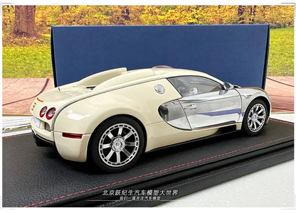 AUTOART 1:18 Bugatti  Veyron Sports car alloy car model plated interphase  Personal collection gift Compan