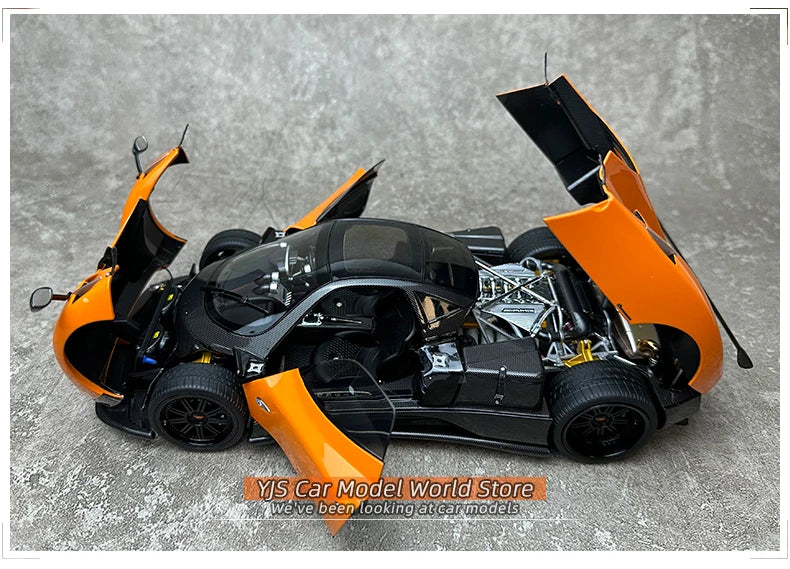 Almost Real 1:18 Pagani zonta Zonda F 2005 Geneva Motor Show car model alloy collection gift to friends and family