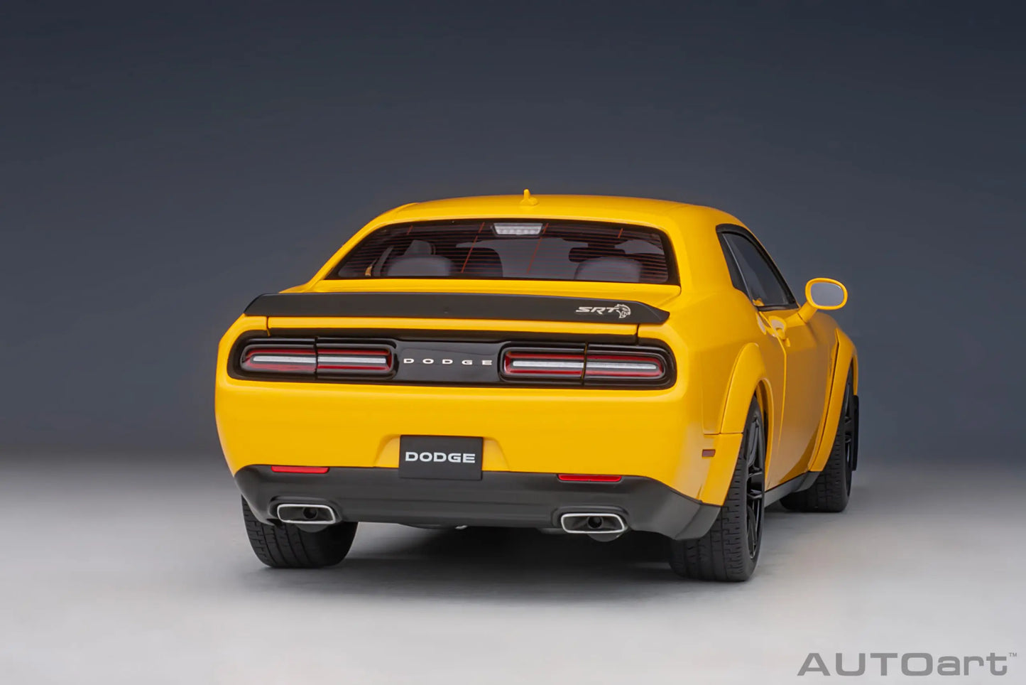 AUTOart 1/18 Dodge Challenger SRT 2023 Hellcat Widebody 2018 Car model Static model sports car birthday gift