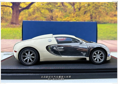 AUTOART 1:18 Bugatti  Veyron Sports car alloy car model plated interphase  Personal collection gift Compan