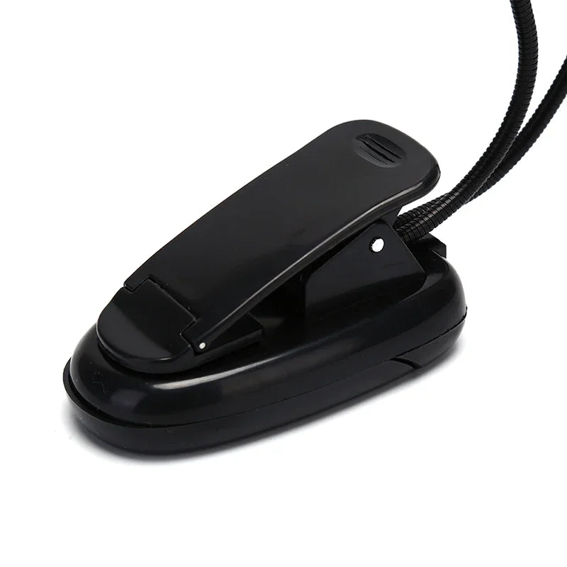 Mini led Book Night Light table lamp eye protection adjustable clip-on desk lamp battery powered flexible study bedroom reading