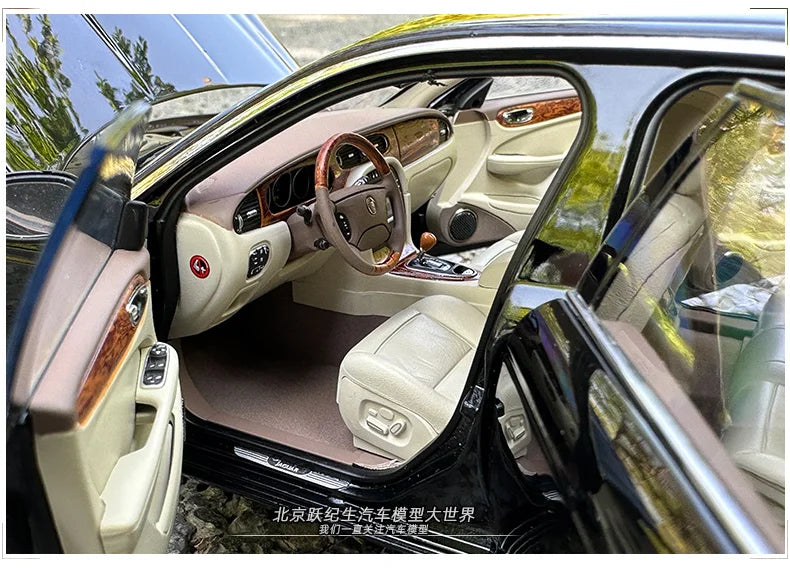 Almost Real AR 1/18 Jaguar XJ6 X350 Car models give gifts to friends Adult toys Birthday gifts to friends Company show metal