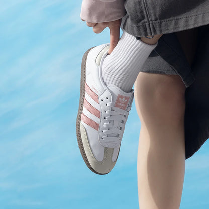 Adidas Originals Samba Og Women's Casual Shoes Retro Fashion Casual Shoes Low-Top Comfortable Lightweight German Training Shoes Ji2677