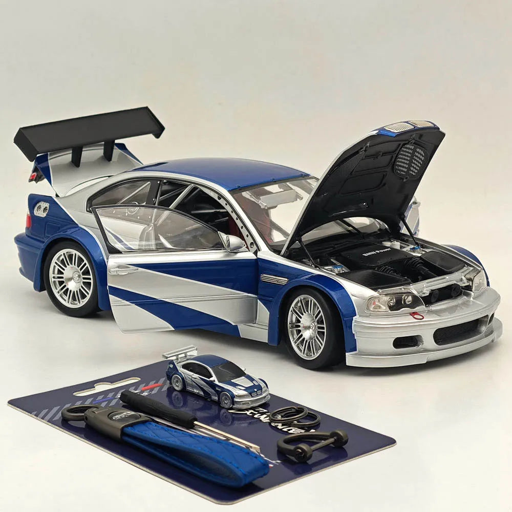 Bmw M3 Gtr E46, Dcm 1:18 Need For Speed Alloy Car Bmw Limited Collection Diecast Ornaments Custom Decoration Gift