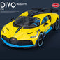 Large Size 1/18 Bugatti DIVO Alloy Sports Car Model Diecasts Metal Toy Vehicles Car Model Simulation Sound Light Gifts
