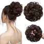 Synthetic Messy Hair Bun Extensions Big Curly Elastic Hair Scrunchies Hairpieces Chignon Donut Updo Hair Pieces for Women