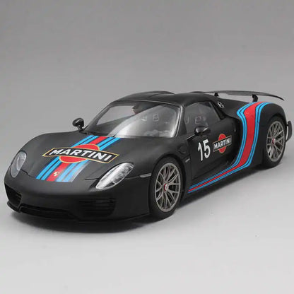 AUTOART  1/18 scale 918 SPYDER Model Car Martini Livery  display holiday gift