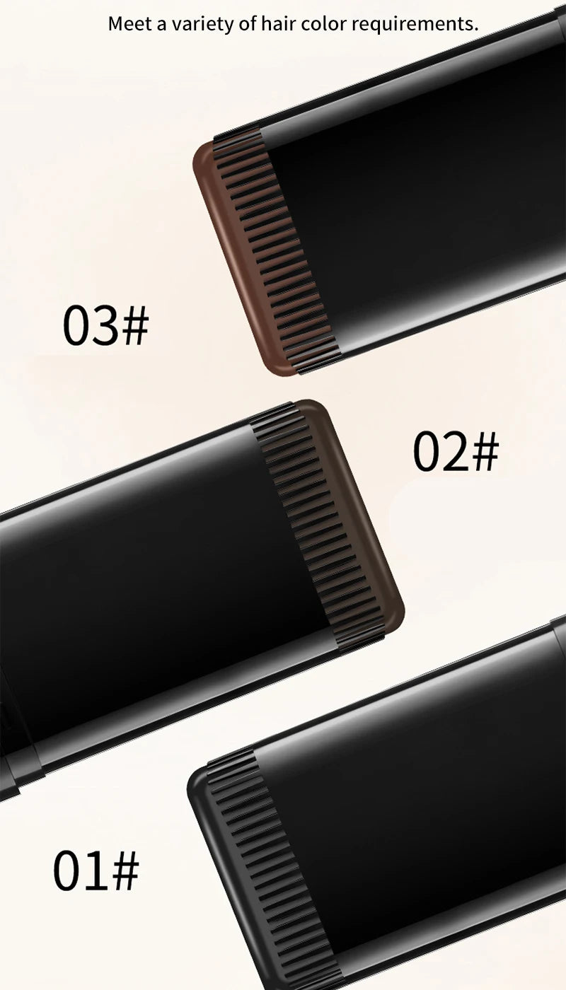 Life Girls Reabal with Hair Comb Coloring Gray Hair, Covering, Natural Glossy, Convenient to Carry, Convenient to Color on Comb, Dye Hair, Covering Your Outside, Convenient to Carry When Covering Ornaments