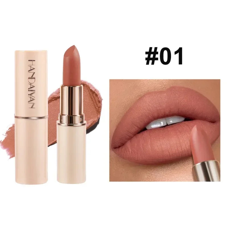 8 Colors Matte Lipstick Waterproof Velvet Nude Sexy Red Lip Gloss Long Lasting Nonstick Not Dry Lip Stain Makeup Matte Lipsticks