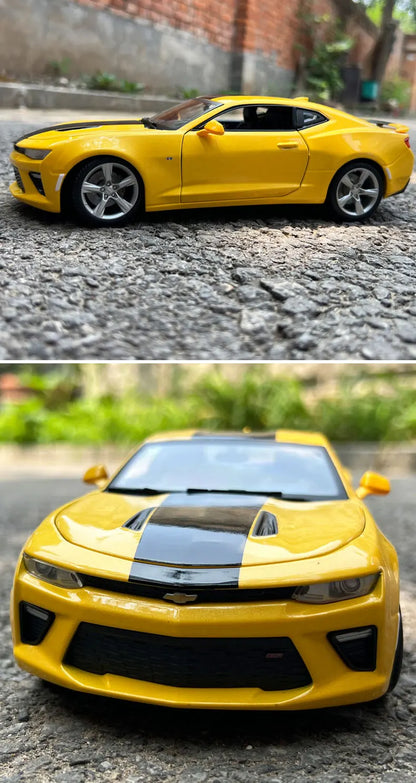 GM Chevrolet 1:18 Camaro 1968-2016 Diecast Model for Collections Display and Gift