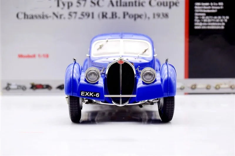 CMC 1:18 57SC Atlantic 1938 Simulation Limited Edition All Open Alloy Metal Static Car Model Toy Gift