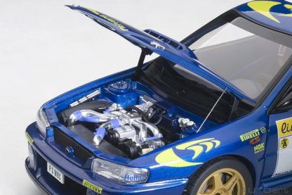 AUTOART Die-cast car model 1/18 Subaru Impreza WRC Rally of Monte Carlo  Static display car models