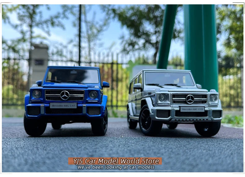 AUTOART 1:18 G63 2017 Car model SUV  Personal collection of holiday gifts