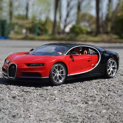 Beamco 1:18 Scale Bugatti Chiron Simulation Alloy Toy Car Model Gifts Souvenirs Classic Collection Ornaments