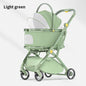 STLFLuxury Manufacture Detachable Folding Pet Stroller Dog or Cat Separable Pet Carrier 4 Wheels Easy One-Hand Fold Trolley
