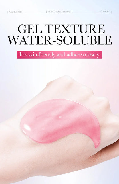 80pcs BIOAQUA Crystal Collagen Eye Mask Anti Dark Circles Anti-Wrinkles Moisturizing Anti-Aging Retinol Eye Patches Skin Care