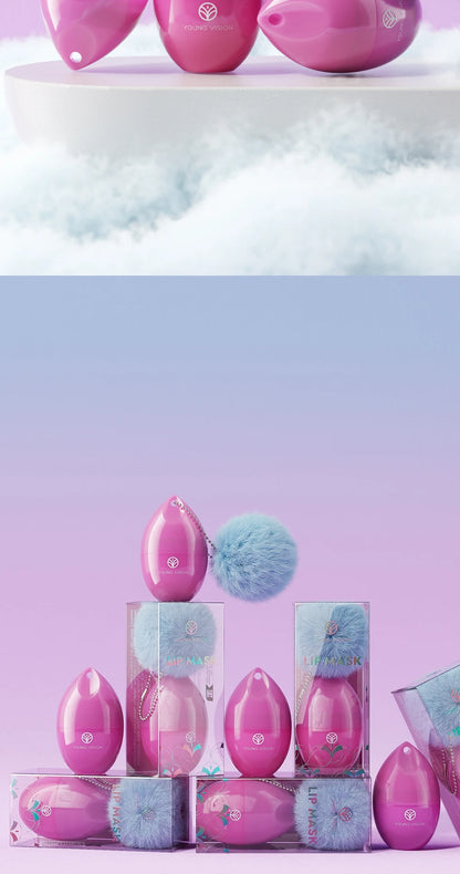 5-Color Lip Mask - Cherry & Strawberry Scented Jelly, Moisturizing Lip Care, Repair & Fade Lip Lines, For Lipitis Relief