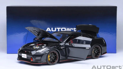 AUTOart 1:18 FOR Nissan GT-R35 NISMO 2022 SPECIAL EDITION Sports car model Car model Holiday gift Static ornament