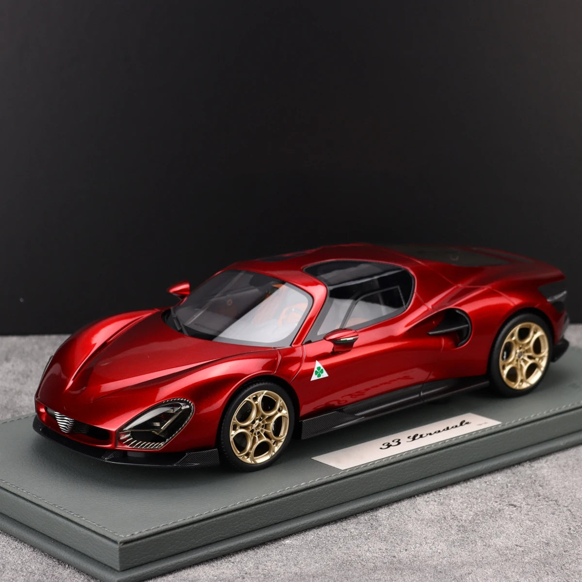BBR 1/18 Alfa Romeo 33 Stradale 2024 Car Model