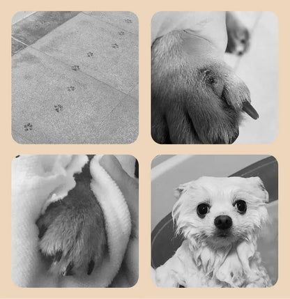 Pet Portable Dog Paw Washer Automatic Pet Paw Cleaner Electric Dog Paw Washer USB Rechargeable Foot Cleaning Machine Dog Brushes