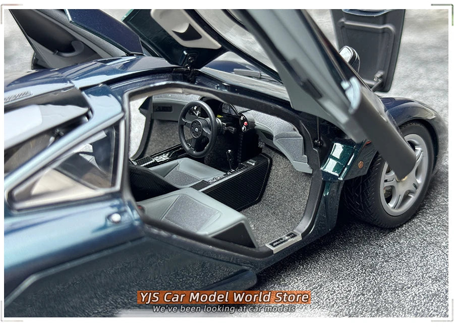 LCD model 1 New 1:18 FOR McLaren F1 XP5 alloy car model sports car static display gift collection for friends