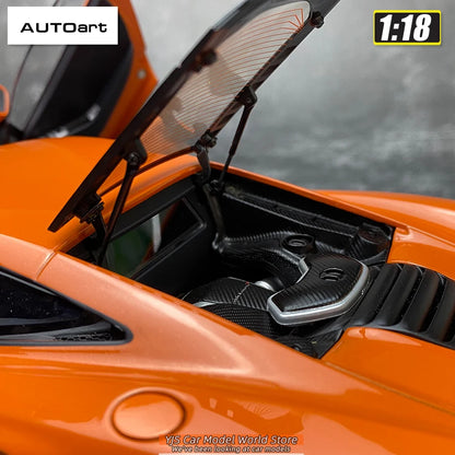 AUTOART Diecast car model 1/18McLaren MP4-12C Static display car models  Collect festival gifts