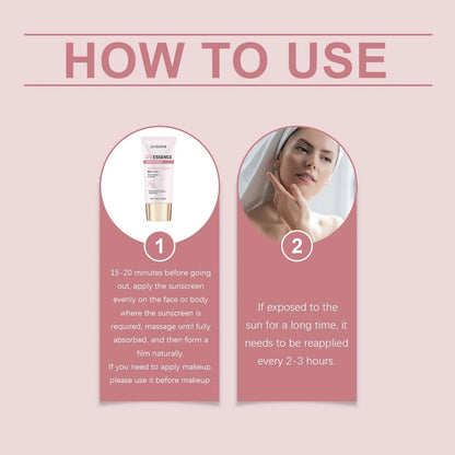 Spf 50+ Sunscreen Stick Hydrating Oil Free Anti Sun UV Protection Natural Sunblock Isolation Cream Mild Face Body Moisturizer