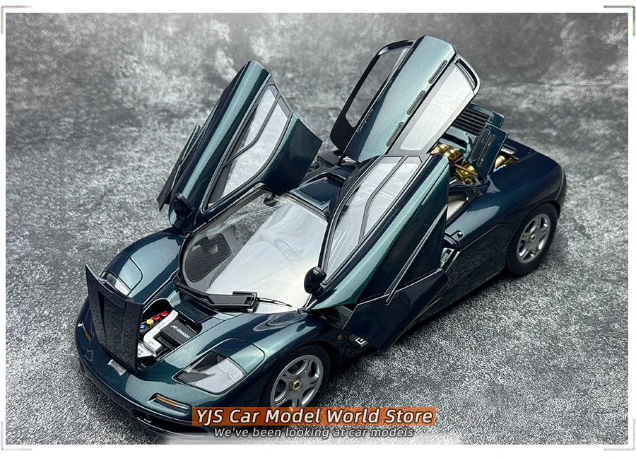 LCD model 1 New 1:18 FOR McLaren F1 XP5 alloy car model sports car static display gift collection for friends